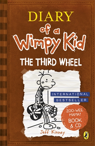 #7 - Diary of a Wimpy Kid: The Third Wheel book & CD